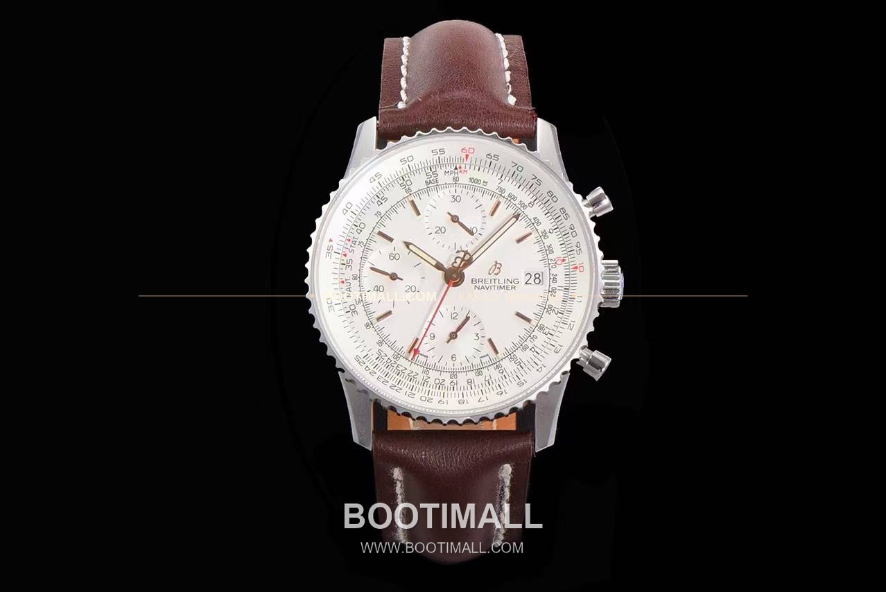 브라이틀링 내비타이머 1 스틸 블랙다이얼 크로노그래프 오토매틱 Breitling Navitimer 1 Steel Black Dial Chronograph Automatic 41mm 1