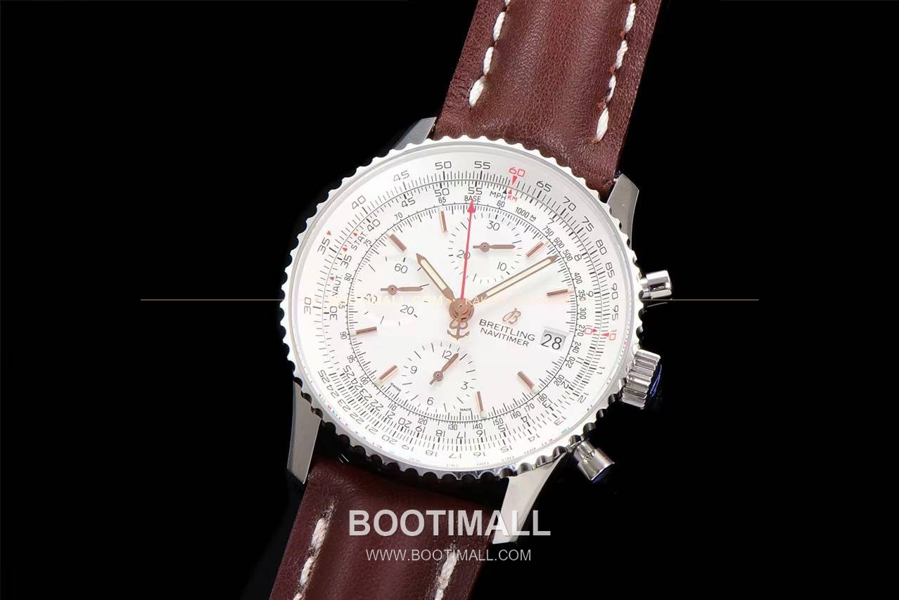 브라이틀링 내비타이머 1 스틸 블랙다이얼 크로노그래프 오토매틱 Breitling Navitimer 1 Steel Black Dial Chronograph Automatic 41mm 3