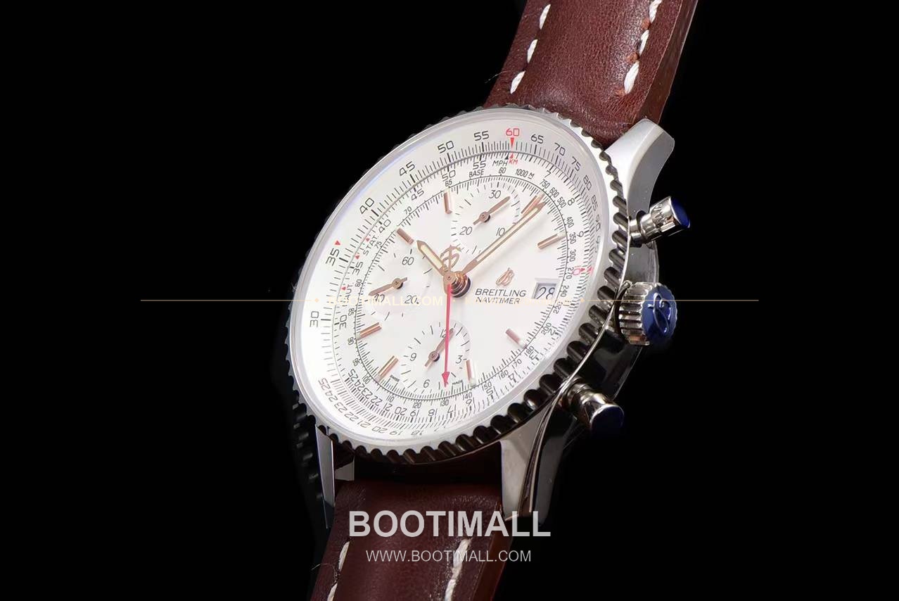 브라이틀링 내비타이머 1 스틸 블랙다이얼 크로노그래프 오토매틱 Breitling Navitimer 1 Steel Black Dial Chronograph Automatic 41mm 6