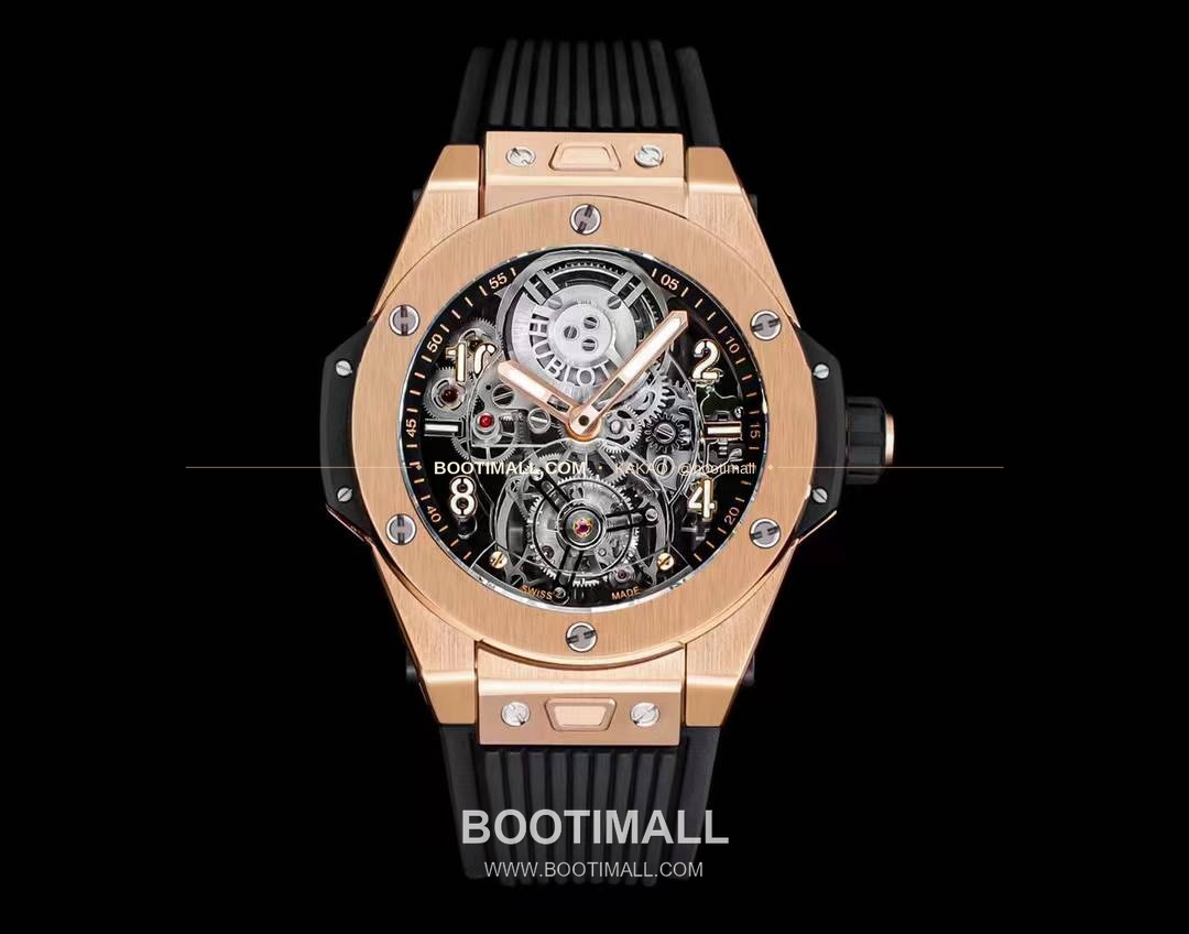 위블로 빅뱅 유니코 스켈레톤 투르비옹 수동 Hublot Big Bang Unico Skeleton Tourbillon Manual 45mm 2