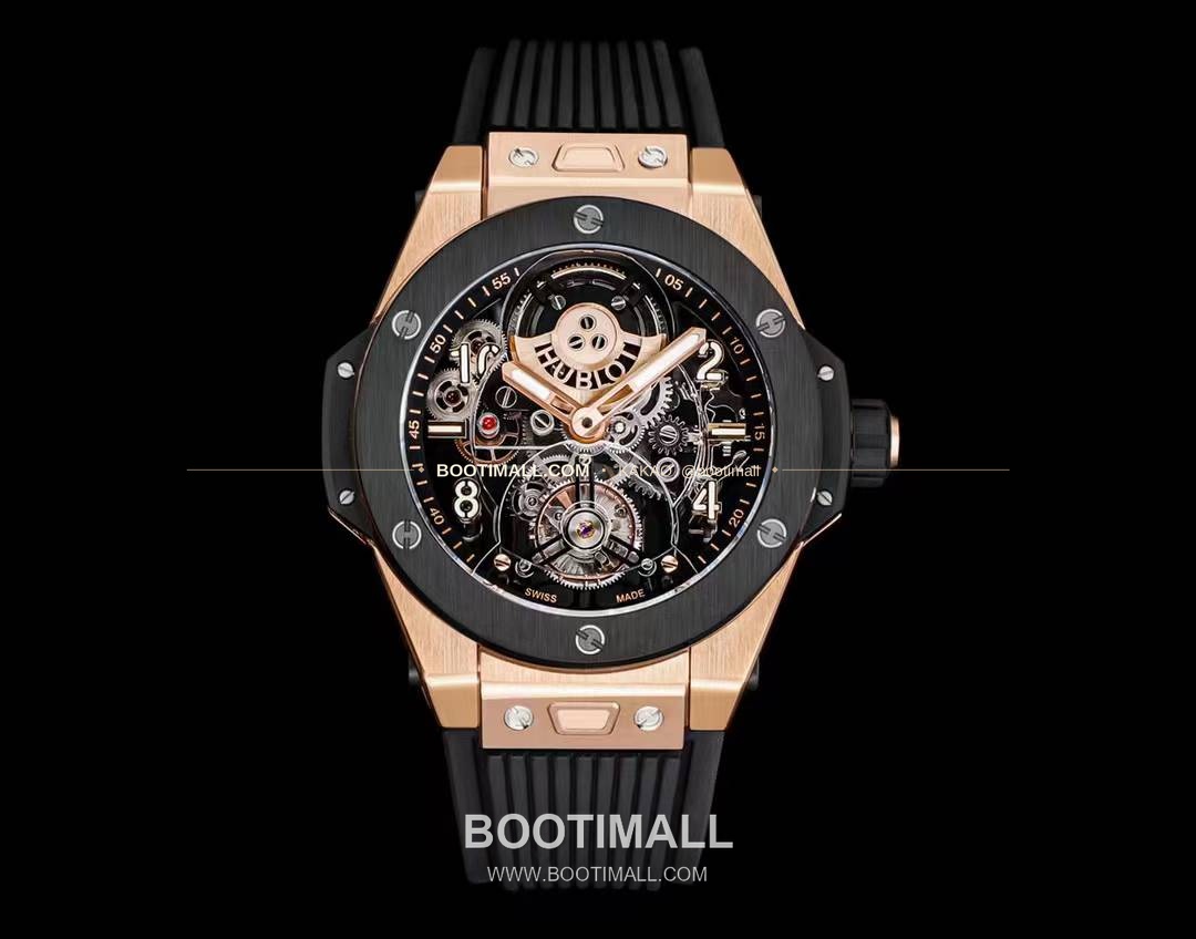 위블로 빅뱅 유니코 스켈레톤 투르비옹 수동 Hublot Big Bang Unico Skeleton Tourbillon Manual 45mm 2