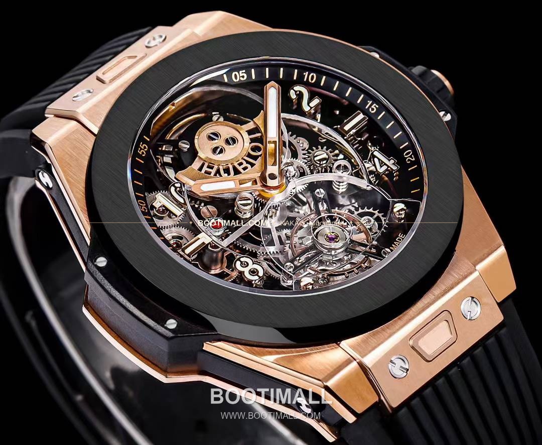 위블로 빅뱅 유니코 스켈레톤 투르비옹 수동 Hublot Big Bang Unico Skeleton Tourbillon Manual 45mm 4