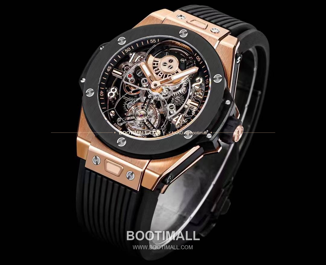 위블로 빅뱅 유니코 스켈레톤 투르비옹 수동 Hublot Big Bang Unico Skeleton Tourbillon Manual 45mm 6
