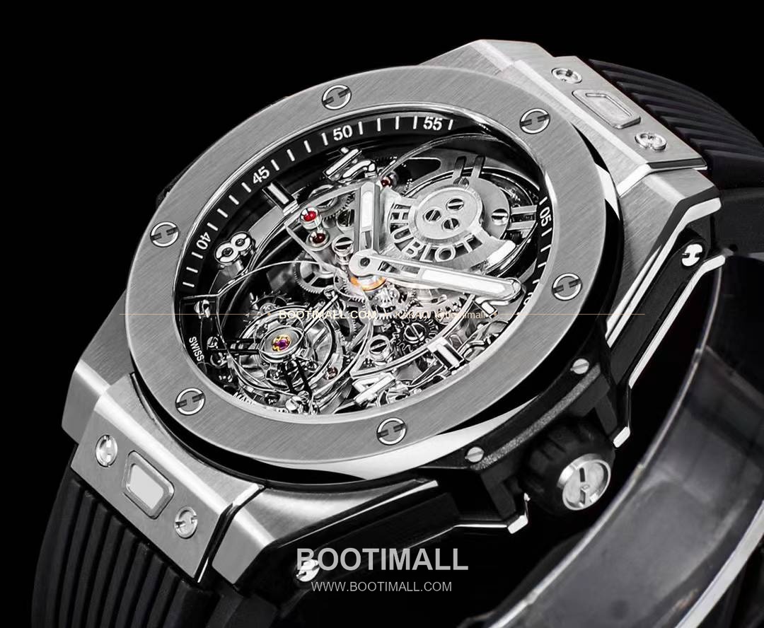 위블로 빅뱅 유니코 스켈레톤 투르비옹 수동 Hublot Big Bang Unico Skeleton Tourbillon Manual 45mm 2