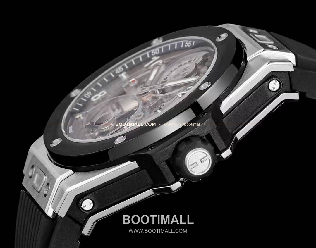 위블로 빅뱅 유니코 스켈레톤 투르비옹 수동 Hublot Big Bang Unico Skeleton Tourbillon Manual 45mm 6