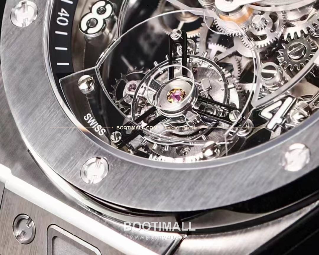위블로 빅뱅 유니코 스켈레톤 투르비옹 수동 Hublot Big Bang Unico Skeleton Tourbillon Manual 45mm 7