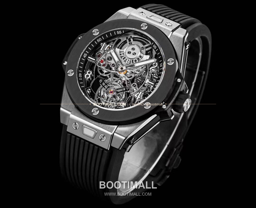 위블로 빅뱅 유니코 스켈레톤 투르비옹 수동 Hublot Big Bang Unico Skeleton Tourbillon Manual 45mm 5