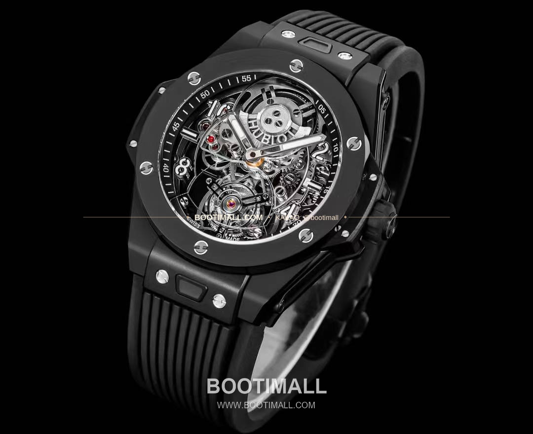 위블로 빅뱅 유니코 스켈레톤 투르비옹 수동 Hublot Big Bang Unico Skeleton Tourbillon Manual 45mm 4