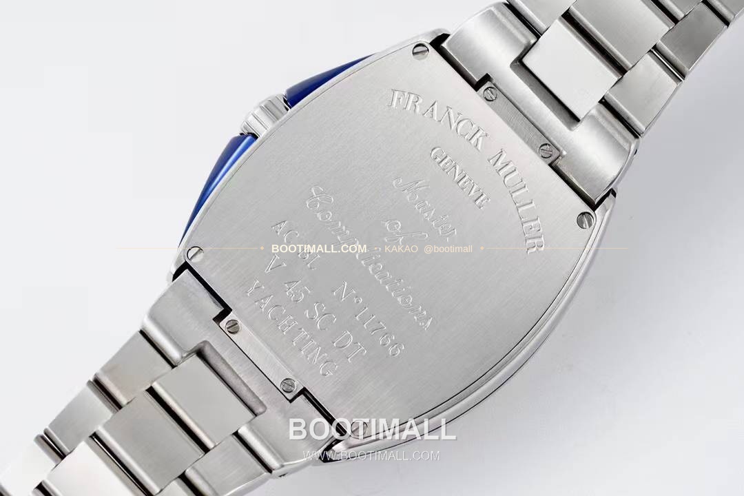 프랭크뮬러 뱅가드 요팅 스틸 블루다이얼 오토매틱 Franck Muller Vanguard Yachting Steel Blue Dial Automatic V45 44x54mm 9