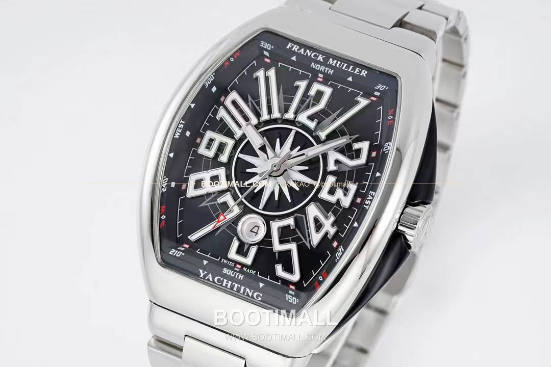 프랭크뮬러 뱅가드 요팅 스틸 블루다이얼 오토매틱 Franck Muller Vanguard Yachting Steel Blue Dial Automatic V45 44x54mm 2