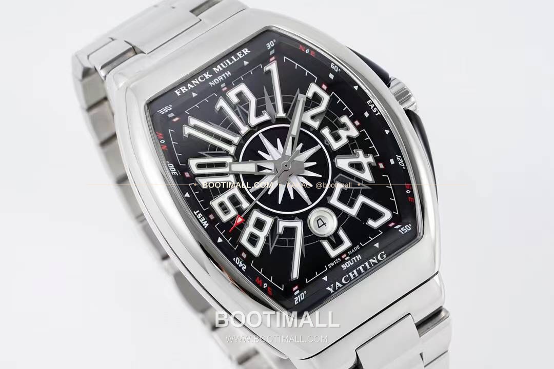 프랭크뮬러 뱅가드 요팅 스틸 블루다이얼 오토매틱 Franck Muller Vanguard Yachting Steel Blue Dial Automatic V45 44x54mm 3