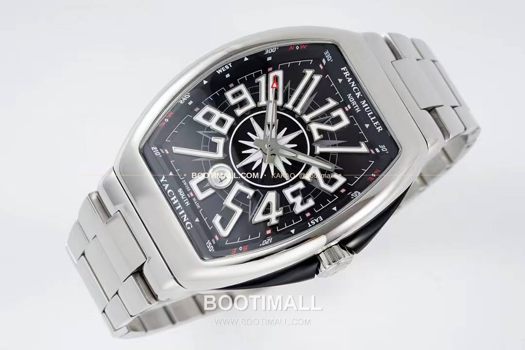 프랭크뮬러 뱅가드 요팅 스틸 블루다이얼 오토매틱 Franck Muller Vanguard Yachting Steel Blue Dial Automatic V45 44x54mm 4