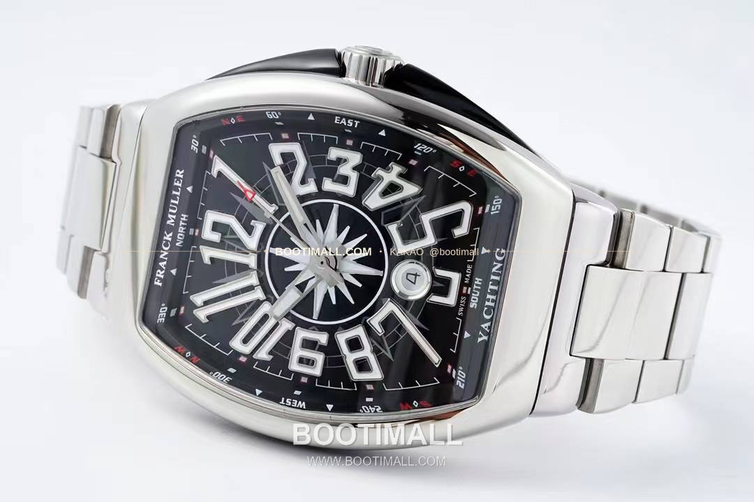 프랭크뮬러 뱅가드 요팅 스틸 블루다이얼 오토매틱 Franck Muller Vanguard Yachting Steel Blue Dial Automatic V45 44x54mm 5