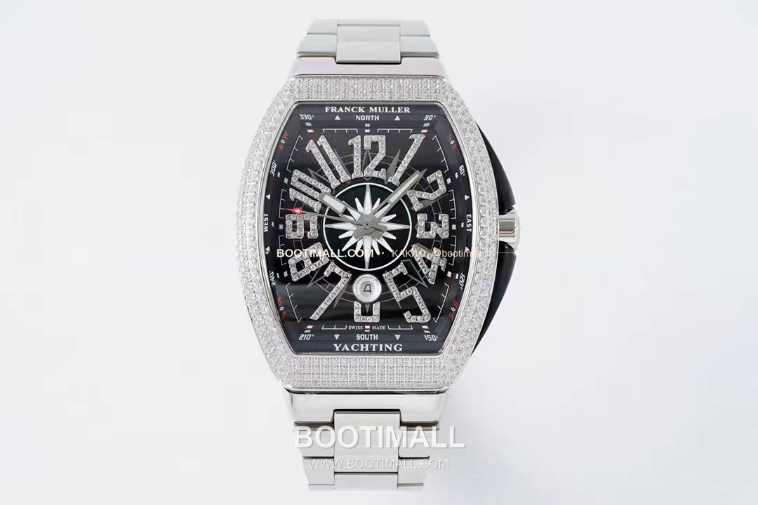 프랭크뮬러 뱅가드 요팅 스틸 블루다이얼 오토매틱 Franck Muller Vanguard Yachting Steel Blue Dial Automatic V45 44x54mm 1