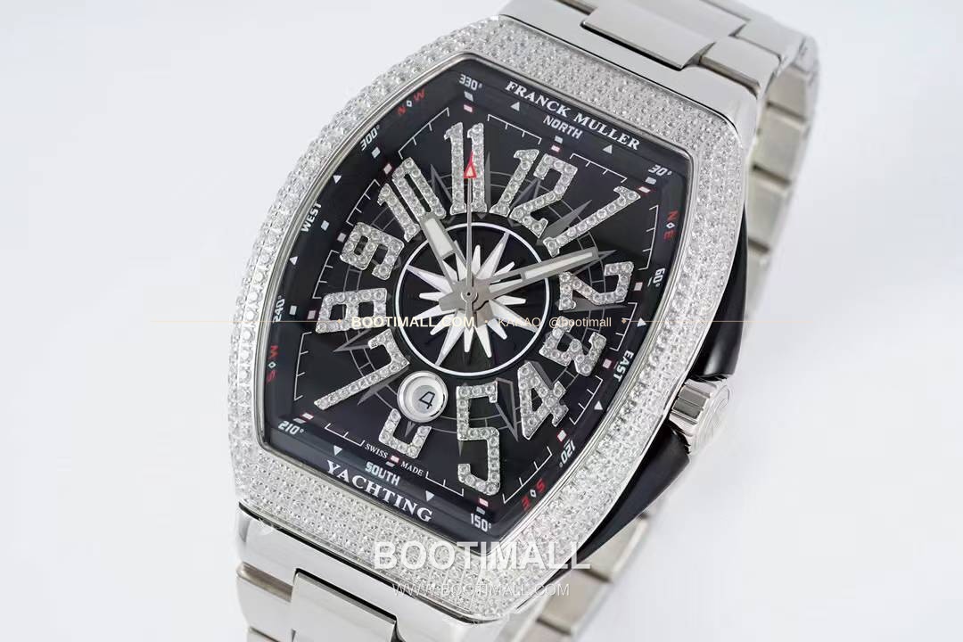 프랭크뮬러 뱅가드 요팅 스틸 블루다이얼 오토매틱 Franck Muller Vanguard Yachting Steel Blue Dial Automatic V45 44x54mm 2