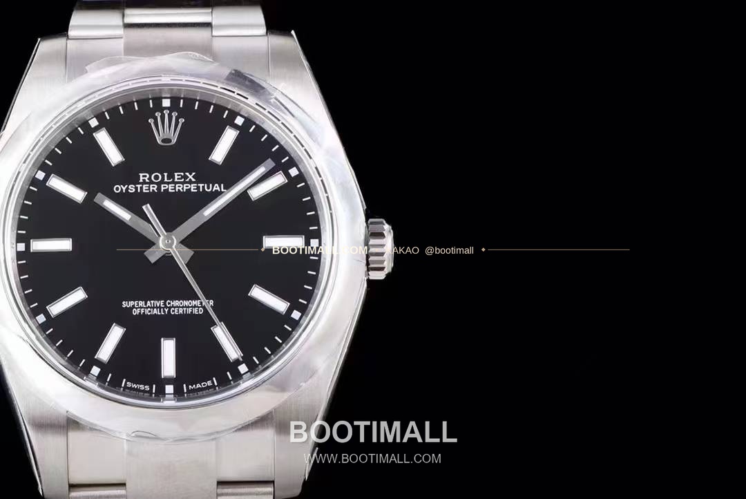 롤렉스 오이스터 퍼페추얼 904L스틸 블루다이얼 오토매틱 Rolex Oyster Perpetual 904L Steel Blue Dial Automatic 114300 39mm 6