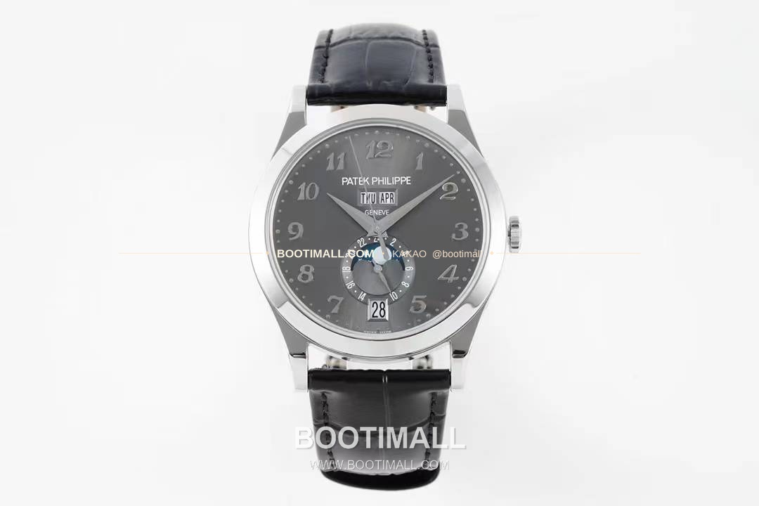 파텍필립 컴플리케이션 화이트골드 그레이다이얼 애뉴얼캘린더 오토매틱 Patek Philippe Complications White Gold Grey Dial Annual Calendar Automatic 5396 38mm 2