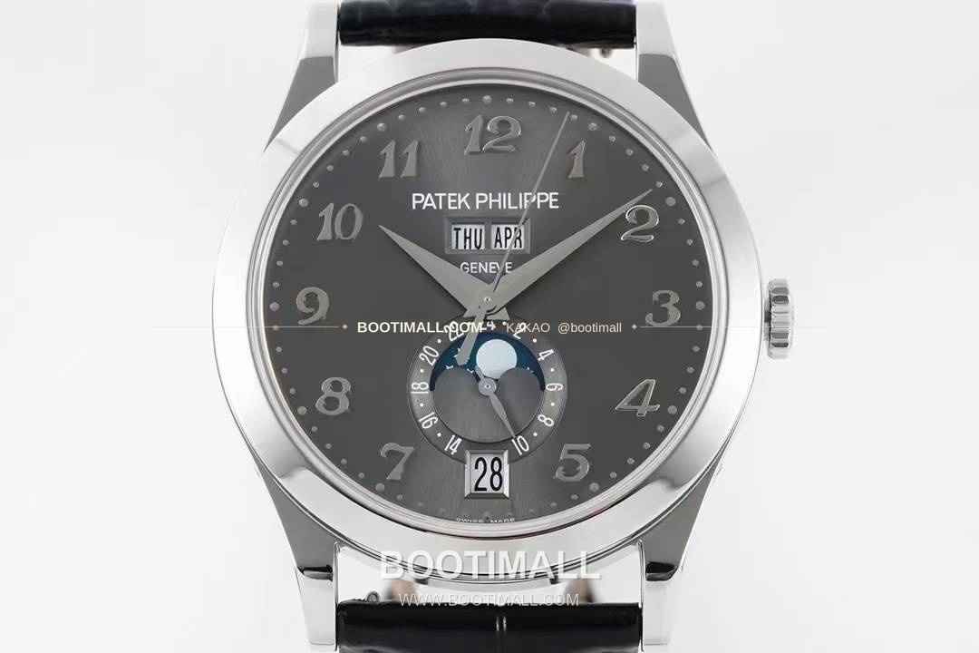 파텍필립 컴플리케이션 화이트골드 그레이다이얼 애뉴얼캘린더 오토매틱 Patek Philippe Complications White Gold Grey Dial Annual Calendar Automatic 5396 38mm 3
