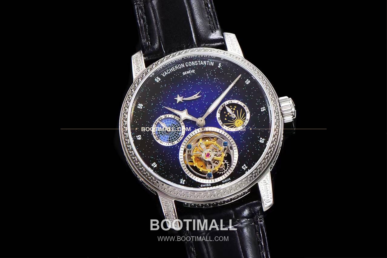 바쉐론콘스탄틴 패트리모니 스틸 블루스카이 투르비옹 파워리저브 오토매틱 Vacheron Constantin Patrimony Steel Blue Sky Tourbillon Power Reserve Automatic 42mm 2