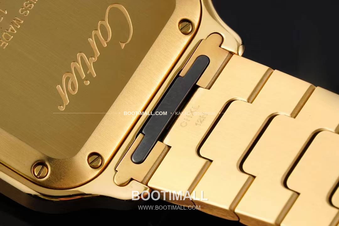 까르띠에 산토스 드 까르띠에 스틸 화이트로만다이얼 오토매틱 Cartier Santos de Cartier Steel White Roman Dial Automatic 35.1mm 6