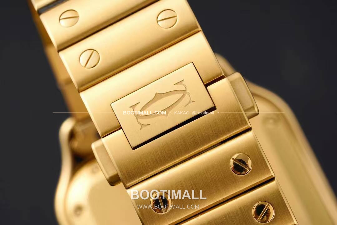 까르띠에 산토스 드 까르띠에 스틸 화이트로만다이얼 오토매틱 Cartier Santos de Cartier Steel White Roman Dial Automatic 35.1mm 8