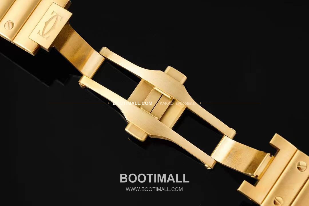 까르띠에 산토스 드 까르띠에 스틸 화이트로만다이얼 오토매틱 Cartier Santos de Cartier Steel White Roman Dial Automatic 35.1mm 9