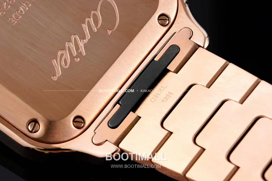 까르띠에 산토스 드 까르띠에 스틸 화이트로만다이얼 오토매틱 Cartier Santos de Cartier Steel White Roman Dial Automatic 35.1mm 6