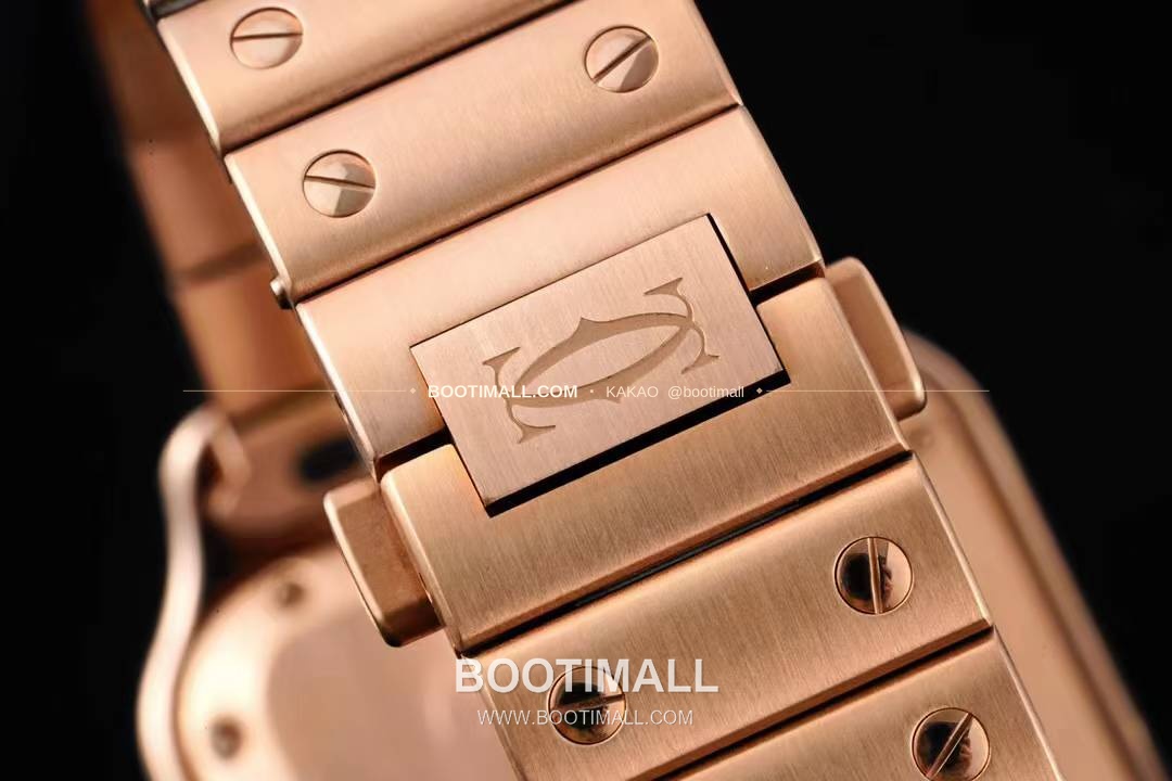 까르띠에 산토스 드 까르띠에 스틸 화이트로만다이얼 오토매틱 Cartier Santos de Cartier Steel White Roman Dial Automatic 35.1mm 8