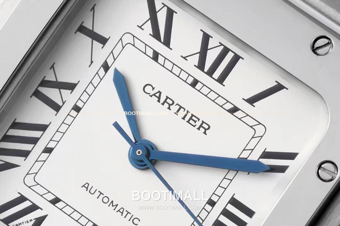 까르띠에 산토스 드 까르띠에 스틸 화이트로만다이얼 오토매틱 Cartier Santos de Cartier Steel White Roman Dial Automatic 35.1mm 2