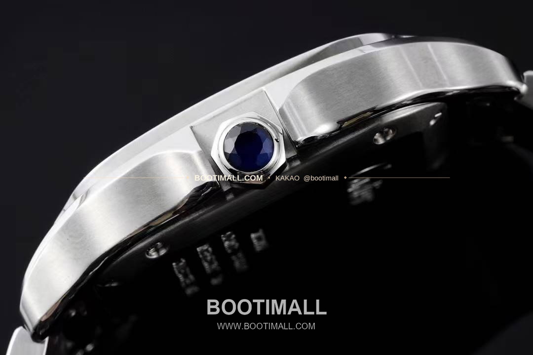 까르띠에 산토스 드 까르띠에 스틸 화이트로만다이얼 오토매틱 Cartier Santos de Cartier Steel White Roman Dial Automatic 35.1mm 3