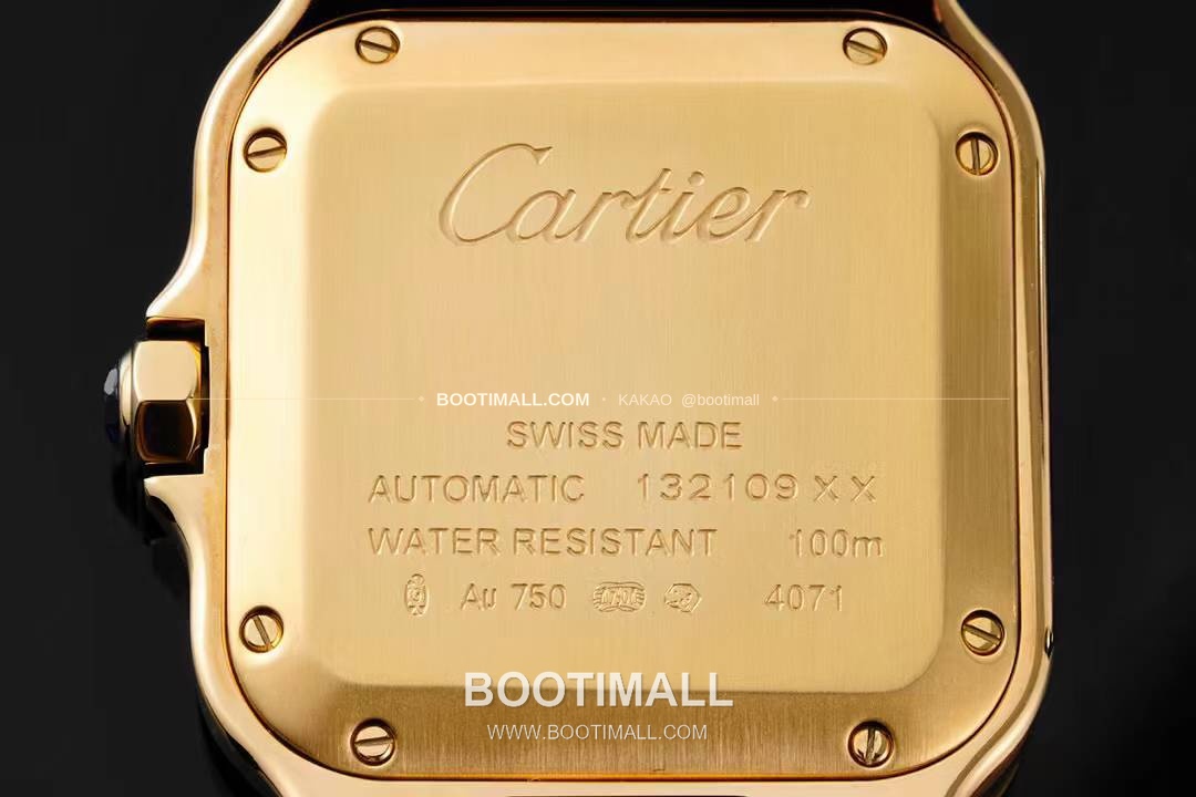 까르띠에 산토스 드 까르띠에 스틸 화이트로만다이얼 오토매틱 Cartier Santos de Cartier Steel White Roman Dial Automatic 35.1mm 5