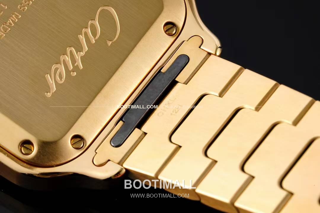 까르띠에 산토스 드 까르띠에 스틸 화이트로만다이얼 오토매틱 Cartier Santos de Cartier Steel White Roman Dial Automatic 35.1mm 6