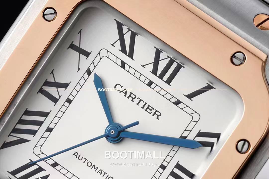 까르띠에 산토스 드 까르띠에 스틸 화이트로만다이얼 오토매틱 Cartier Santos de Cartier Steel White Roman Dial Automatic 35.1mm 2