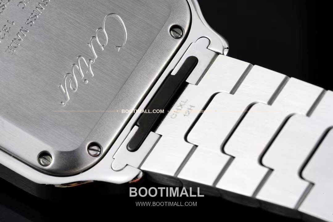 까르띠에 산토스 드 까르띠에 스틸 화이트로만다이얼 오토매틱 Cartier Santos de Cartier Steel White Roman Dial Automatic 35.1mm 6