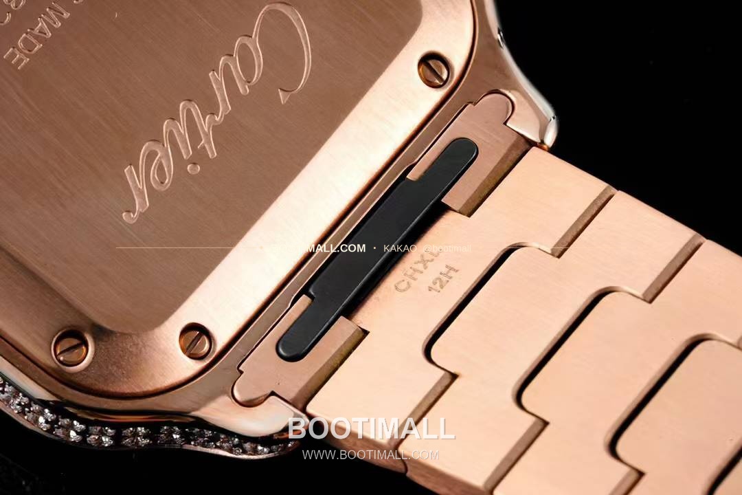 까르띠에 산토스 드 까르띠에 스틸 화이트로만다이얼 오토매틱 Cartier Santos de Cartier Steel White Roman Dial Automatic 35.1mm 6