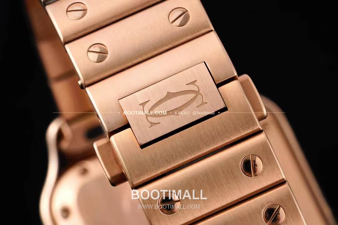 까르띠에 산토스 드 까르띠에 스틸 화이트로만다이얼 오토매틱 Cartier Santos de Cartier Steel White Roman Dial Automatic 35.1mm 8