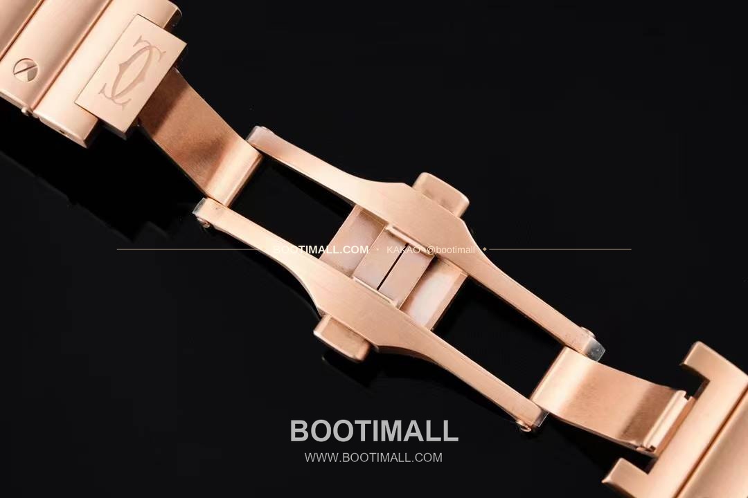 까르띠에 산토스 드 까르띠에 스틸 화이트로만다이얼 오토매틱 Cartier Santos de Cartier Steel White Roman Dial Automatic 35.1mm 9