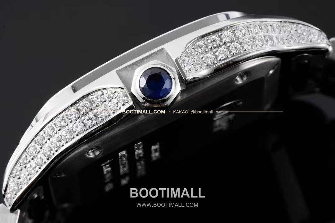 까르띠에 산토스 드 까르띠에 스틸 화이트로만다이얼 오토매틱 Cartier Santos de Cartier Steel White Roman Dial Automatic 35.1mm 3