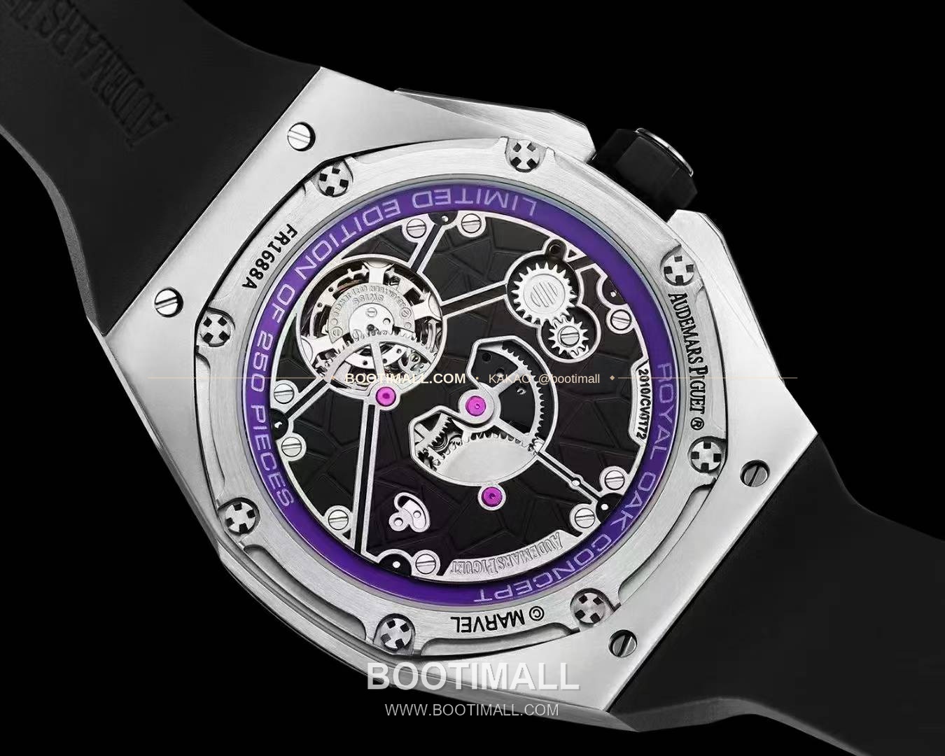 오데마피게 로열오크 컨셉 블랙팬서 스켈레톤 플로팅 투르비옹 수동 Audemars Piguet Royal Oak Concept Black Panther Floating Tourbillon Manual 26620 42mm 7