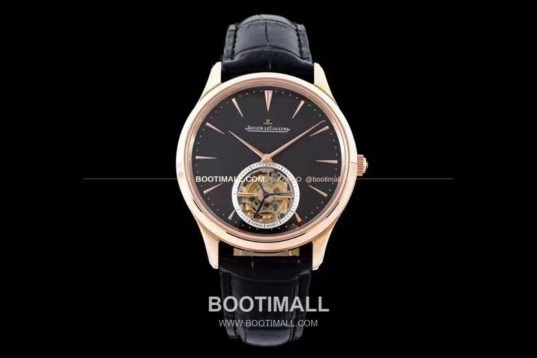 예거르쿨트르 마스터 울트라 씬 투르비옹 실버다이얼 오토매틱 Jaeger LeCoultre Master Ultra Thin Tourbillon Silver Dial Automatic 43mm 1