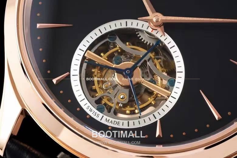 예거르쿨트르 마스터 울트라 씬 투르비옹 실버다이얼 오토매틱 Jaeger LeCoultre Master Ultra Thin Tourbillon Silver Dial Automatic 43mm 5