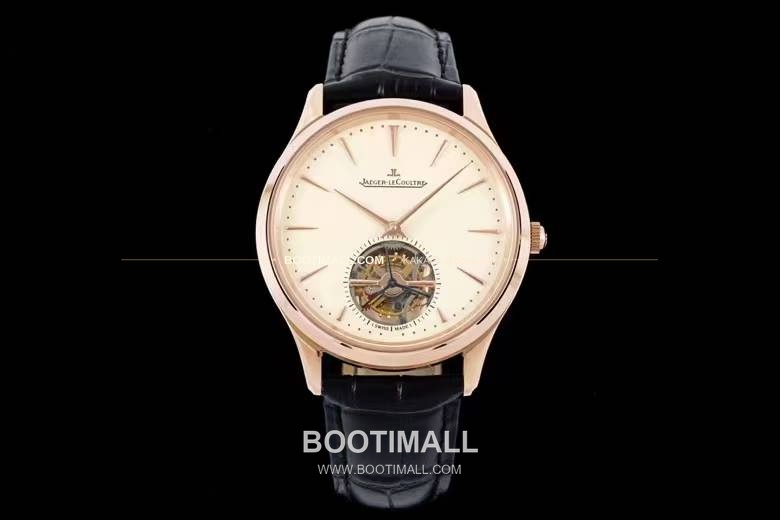 예거르쿨트르 마스터 울트라 씬 투르비옹 실버다이얼 오토매틱 Jaeger LeCoultre Master Ultra Thin Tourbillon Silver Dial Automatic 43mm 1