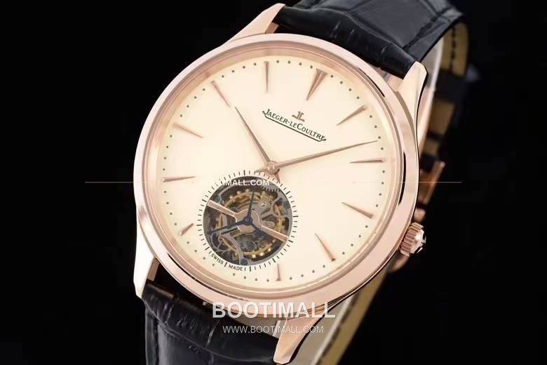 예거르쿨트르 마스터 울트라 씬 투르비옹 실버다이얼 오토매틱 Jaeger LeCoultre Master Ultra Thin Tourbillon Silver Dial Automatic 43mm 2