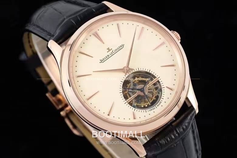 예거르쿨트르 마스터 울트라 씬 투르비옹 실버다이얼 오토매틱 Jaeger LeCoultre Master Ultra Thin Tourbillon Silver Dial Automatic 43mm 3