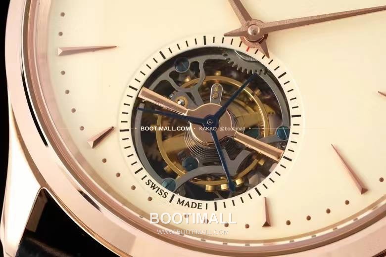 예거르쿨트르 마스터 울트라 씬 투르비옹 실버다이얼 오토매틱 Jaeger LeCoultre Master Ultra Thin Tourbillon Silver Dial Automatic 43mm 5