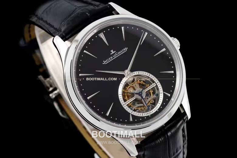 예거르쿨트르 마스터 울트라 씬 투르비옹 실버다이얼 오토매틱 Jaeger LeCoultre Master Ultra Thin Tourbillon Silver Dial Automatic 43mm 3
