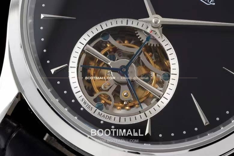 예거르쿨트르 마스터 울트라 씬 투르비옹 실버다이얼 오토매틱 Jaeger LeCoultre Master Ultra Thin Tourbillon Silver Dial Automatic 43mm 5