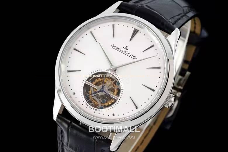 예거르쿨트르 마스터 울트라 씬 투르비옹 실버다이얼 오토매틱 Jaeger LeCoultre Master Ultra Thin Tourbillon Silver Dial Automatic 43mm 2