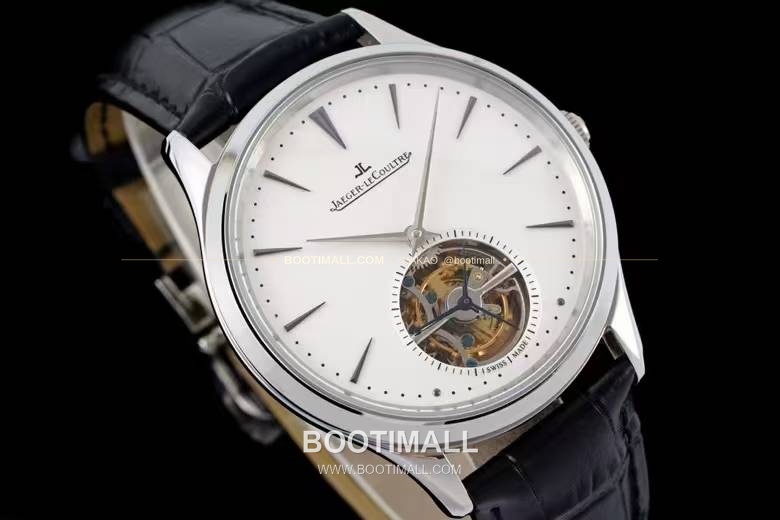예거르쿨트르 마스터 울트라 씬 투르비옹 실버다이얼 오토매틱 Jaeger LeCoultre Master Ultra Thin Tourbillon Silver Dial Automatic 43mm 3