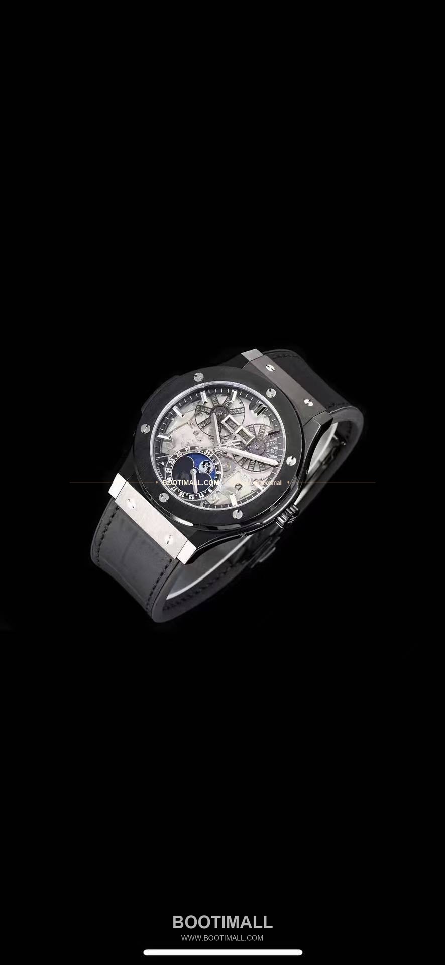 위블로 클래식 퓨전 스켈레톤 문페이즈 멀티캘린더 오토매틱 Hublot Classic Fusion Skeleton Moonphase Multicalendar Automatic 517.CX0170.LR 7